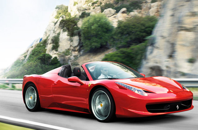 Hakan Calhanoglu (Bayer 04 Leverkusen) - Ferrari 458 Spider