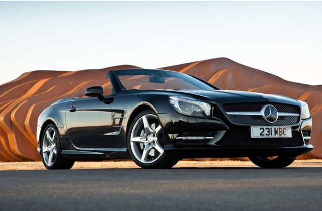 Mario Gomez (VfL Wolfsburg) - Mercedes SL 500