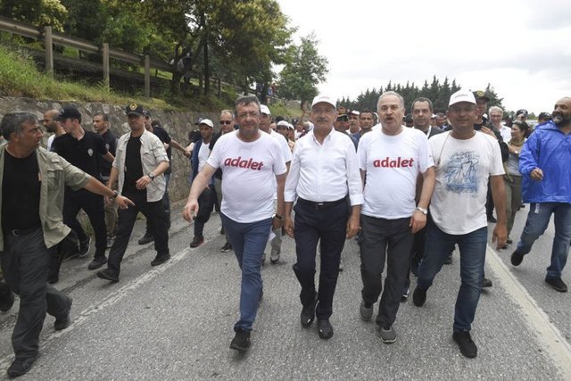 KILIÇDAROĞLU'NUN YÜRÜYÜŞÜNÜN 20. GÜNÜ