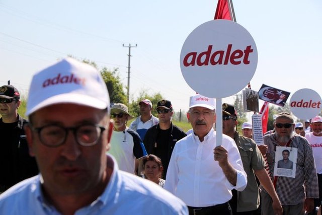 KILIÇDAROĞLU'NUN YÜRÜYÜŞÜNÜN 12. GÜNÜNDEN KARELER