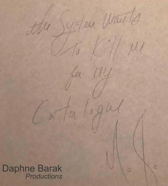 Notlarda Michael Jackson'ın öldürülmekten endişe ettiği görülüyor.