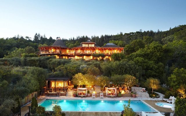 97. Auberge du Soleil, Kaliforniya, ABD