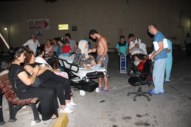 Bodrum Devlet Hastanesi'nin acil servis boşaltıldı