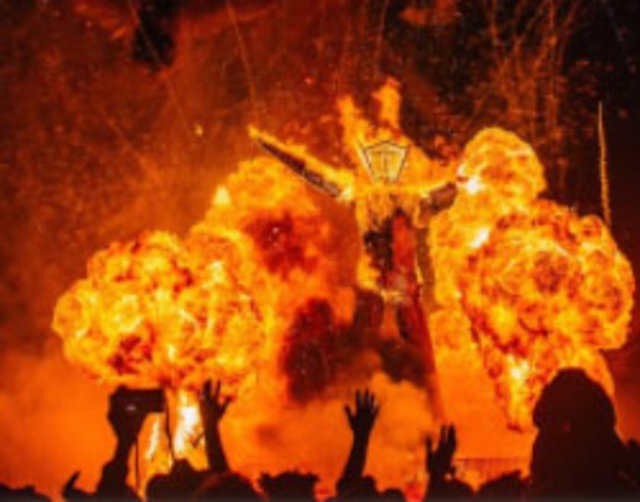 5- Burning Man