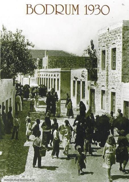 1930 senesinde Bodrum