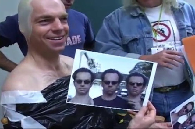 İşte Matrix filminin kamera arkası görüntüleri...