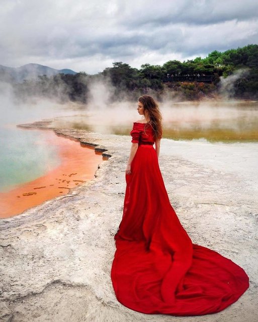 Wai-o-tapu, Yeni Zelanda -  