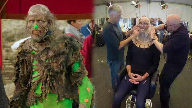 İşte ünlü dizi Game of Thrones'un 7. sezon sahne arkası görüntüleri...