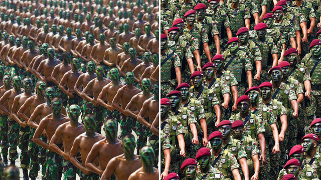 İşte son verilere göre dünyanın en güçlü 50 ordusu...