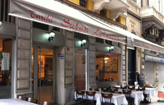 SUBAŞI LOKANTASI - İstanbul, Nuruosmaniye  - NE YENİR? - Kuru, pilav, hoşaf, taze fasulye, kadayıf