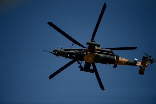 TÜRK SİLAHLI KUVVETLERİ/TOPLAM HELİKOPTER: 455