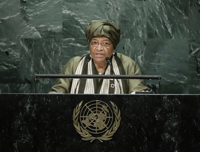 Ellen Johnson Sirleaf - Ellen Johnson-Sirleaf 2011 Nobel Barış Ödülü'nü aldı. -  