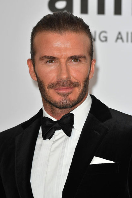 En popüler erkek yüz şekli, "kare" tip olan 42 yaşındaki David Beckham'a ait.