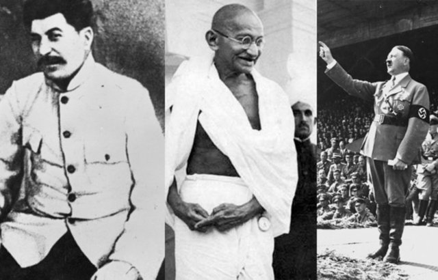Leo Tolstoy, Joseph Stalin, Benito Mussolini, Winston Churchill, Franklin D. Roosevelt, Mahatma Gandhi ve Adolf Hitler Nobel Barış Ödülü'ne aday gösterildi. Ancak hiçbiri bu ödülü kazanamadı. 