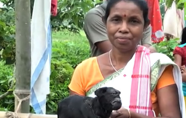 Gazete Habertürk'te yer alan habere göre köylüler "Mucize" olarak değerlendirdikleri keçi yavrusuna tapınmaya başladılar.  -  