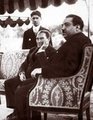 <p>Atatürk, 1933 yılında Afgan Veliahtı ile İzmir'de görülüyor</p>