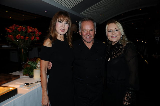 HEVES EKİNCİ, WOLFGANG PUCK, DEMET SABANCI ÇETİNDOĞAN