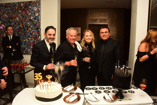 ALEX RESNIK, WOLFGANG PUCK, DEMET SABANCI - CENGİZ ÇETİNDOĞAN