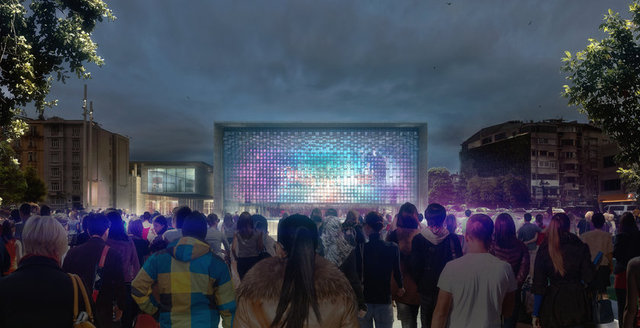 Erdoğan, "AKM'nin önünden araç trafiğini görmeyeceksiniz. Yayalaştırılmış bir Taksim Meydanı'nı göreceksiniz. 2500 kişi içeride programları izleyecek ama bunun dışında da, dışarıda dev ekrandan halkımız meydanda çimlerin üzerinde, banklar üzerinden veya ayakta orayı izleme imkanı bulacak" diye konuştu. 