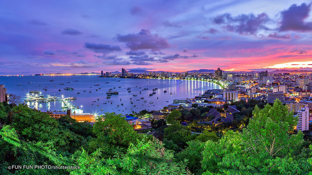 24. Pattaya, Tayland -   - Ziyaretçi sayısı: 7,313 milyon