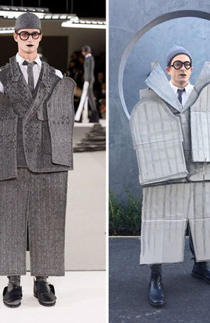 Ünlülerin fotoğraflarını taklit eden adam güldürdü