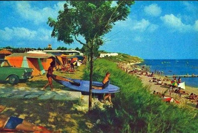 1970'li yıllarda Florya kamping 1