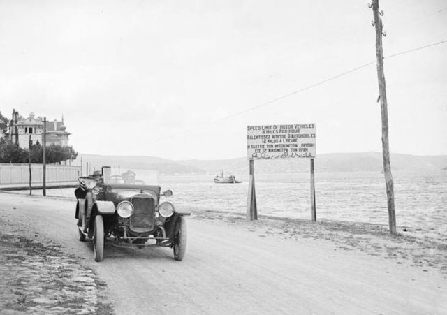 "Hız sınırı saatte 12 kilometre"(1920'li yıllar Tarabya)