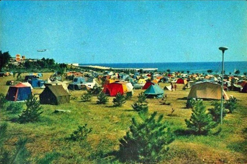<p>1970'li yıllarda Florya kamping 2</p>