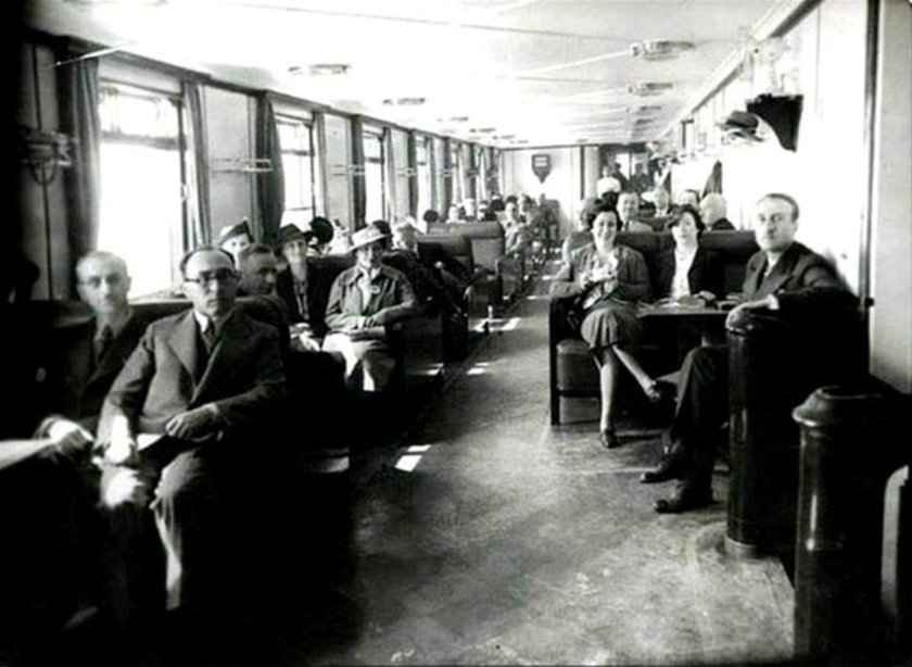 <p>1940'lar...Kadıköy Şehir Hatları Vapuru'ndan yolcu portreleri...</p>