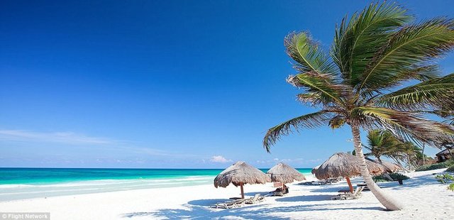 7. Playa Paraiso, Meksika