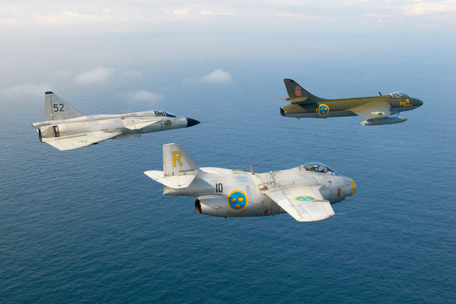 İSVEÇ - 72 SAVAŞ UÇAĞI - 72 X Gripen C  - SİPARİŞİ VERİLEN: 60 X Gripen E 