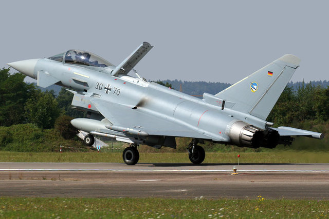 ALMANYA - 181 SAVAŞ UÇAĞI - 94 x EUROFIGHTER - 87 X TORNADO IDS - SİPARİŞİ VERİLEN: 8 x EUROFIGHTER