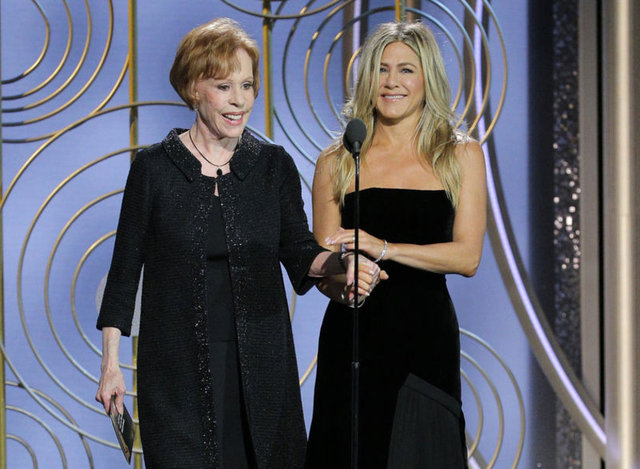 CAROL BURNETT, JENNIFER ANISTON 