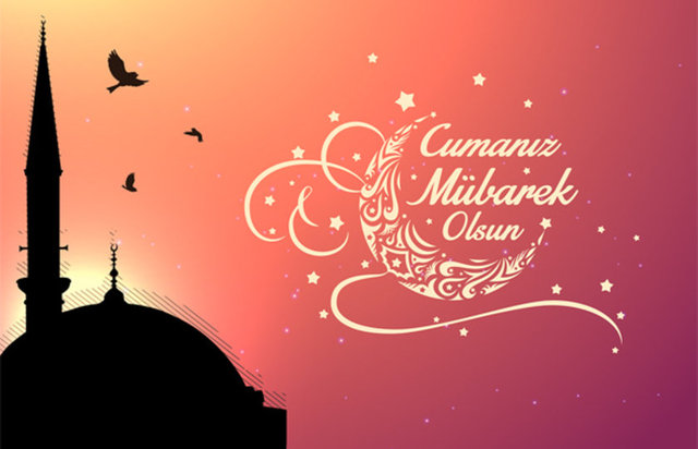 Rabbim daima 'Hafız' ismiyle seni korusun. 'Vedud' ismiyle seni sevsin. 'Samed' isimiyle kimseye muhtaç etmesin. 'Rafi' ismiyle daima seni yüceltsin. 'Alim' ismiyle ilmini arttırsın. 'Baki' ismiyle sana sonsuza dek firdevs cennetinde yaşamayı nasip etsin. 'Allah' ismiyle bütün dualarını kabul etsin. Cumamız Mübarek olsun.