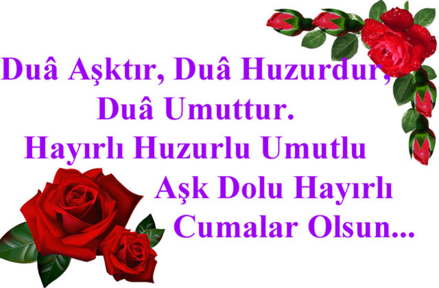 Dili Bismillah olanın işi yarım kalmaz, sözü inşallah olanın planı bozulmaz, gözü maşallah olanın içi kararmaz. Zikri subhanallah olanın eksiği olmaz. Şükrü elhamdulillah olanın rızkı azalmaz. Anahtarı iman olanın açamayacağı kapı olmaz. Hayırlı Cumalar.