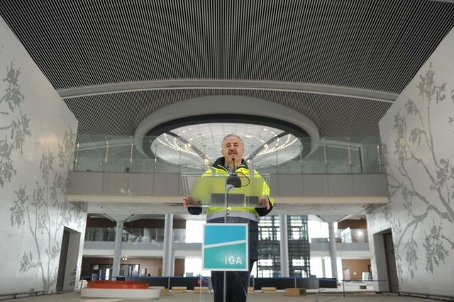 Yüzde 80 ilerleme sağlamış durumdayız. 29 Ekim'de açacağız. İsmini de o zaman öğreneceksiniz. Değerlerimizi yarıştırmak istemiyoruz.