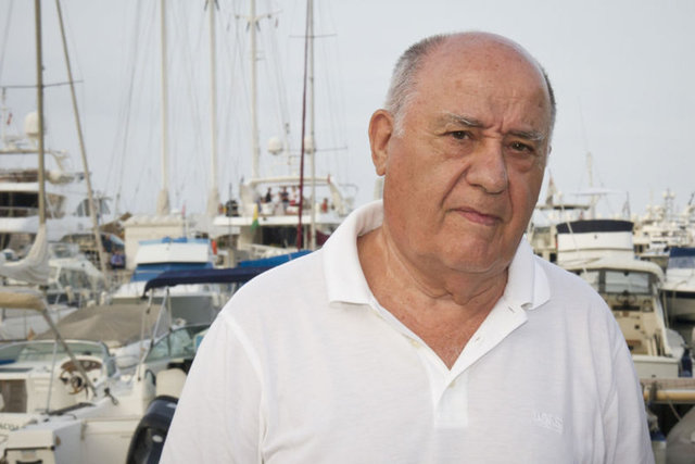 #6. Amancio Ortega - Serveti: 70 milyar dolar - Ülke: İspanya