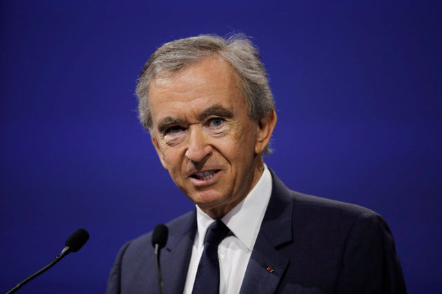 #4. Bernard Arnault - Serveti: 72 milyar dolar - Ülke: Fransa