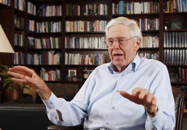 #8. Charles Koch - Serveti: 60 milyar dolar - Ülke: ABD
