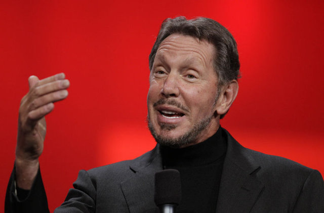 #10. Larry Ellison - Serveti: 58.5 milyar dolar - Ülke: ABD