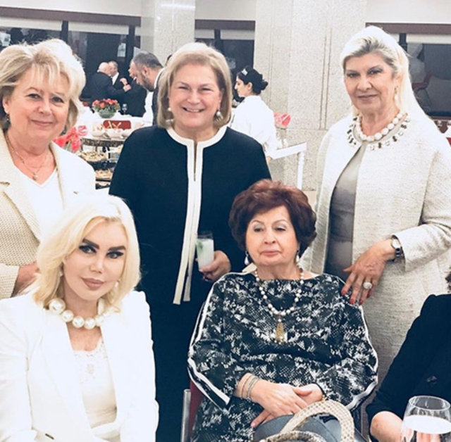 ESİN DEMİRÖREN, GÜLER SABANCI, TÜRKAN SABANCI, ESİN ÖZBEK