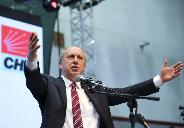 CHP Yalova Milletvekili Muharrem İnce, 24 Haziran'da yapılacak cumhurbaşkanı seçiminde CHP'nin cumhurbaşkanı adayı oldu.