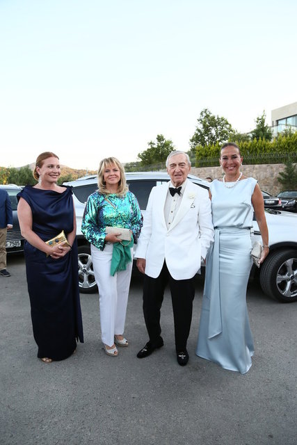 CAROLINE KOÇ, RAHMİ KOÇ, TAHİRE DEMİRCAN, ASLI ERSU 