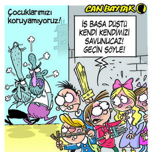 Can Baytak karikatürleri (Temmuz 2018)