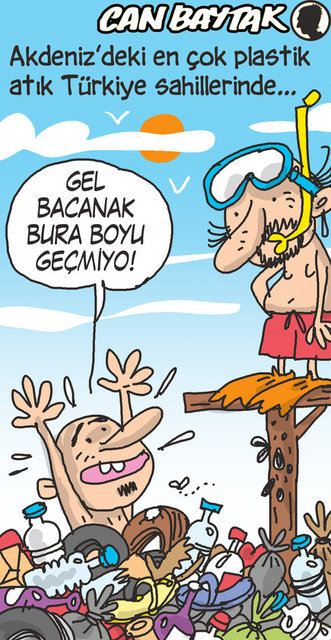 Akdeniz'deki en çok plastik artık Türkiye sahillerinde...