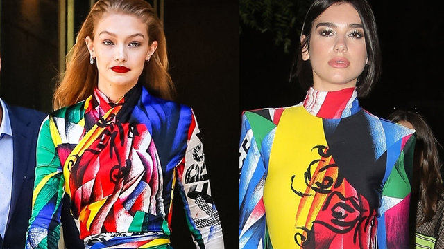 Manken Gigi Hadid moda dünyasının en önemli ödülü olan CFDA Moda Ödülleri'nde Versace tasarımı bu kıyafeti giymişti.