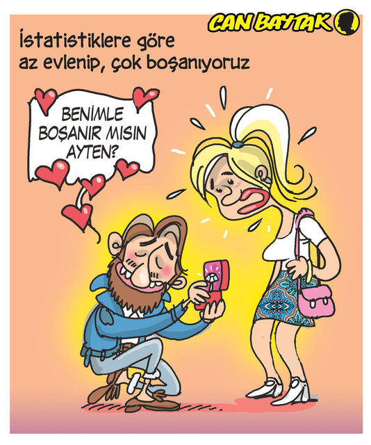 Az evlenip çok boşanıyoruz