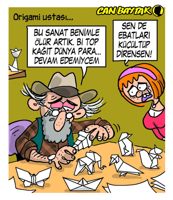 Origami ustası