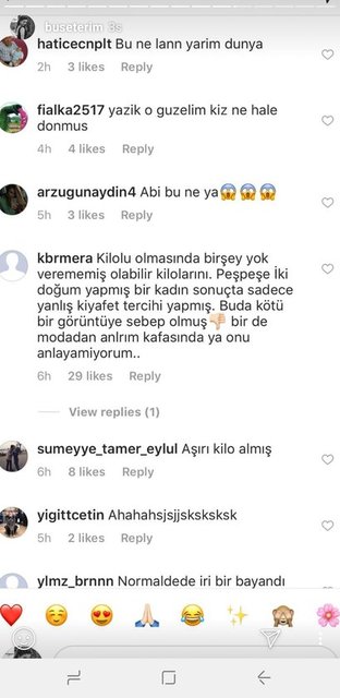 BUSE TERİM  BAHÇEKAPILI'YA YAPILAN YORUMLAR