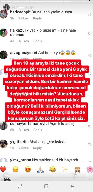 BUSE TERİM  BAHÇEKAPILI'NIN CEVABI